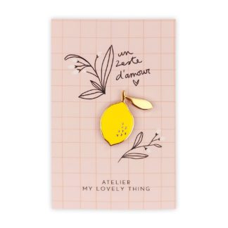 Pin's Lovely – Zeste d'amour