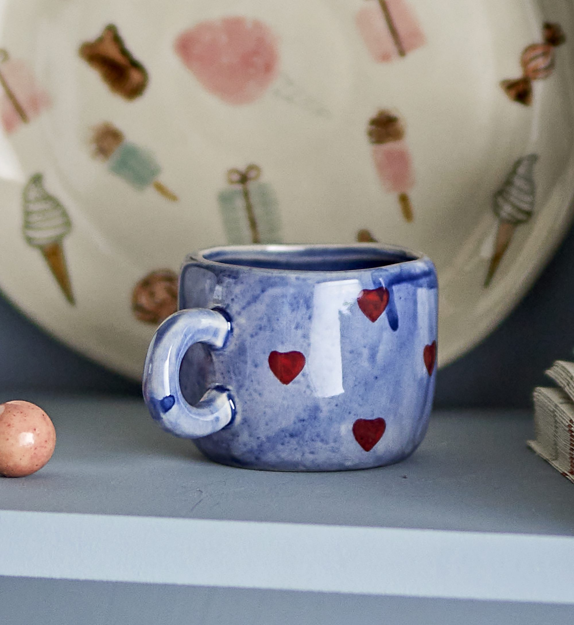 Mini mug Nini - Coeurs