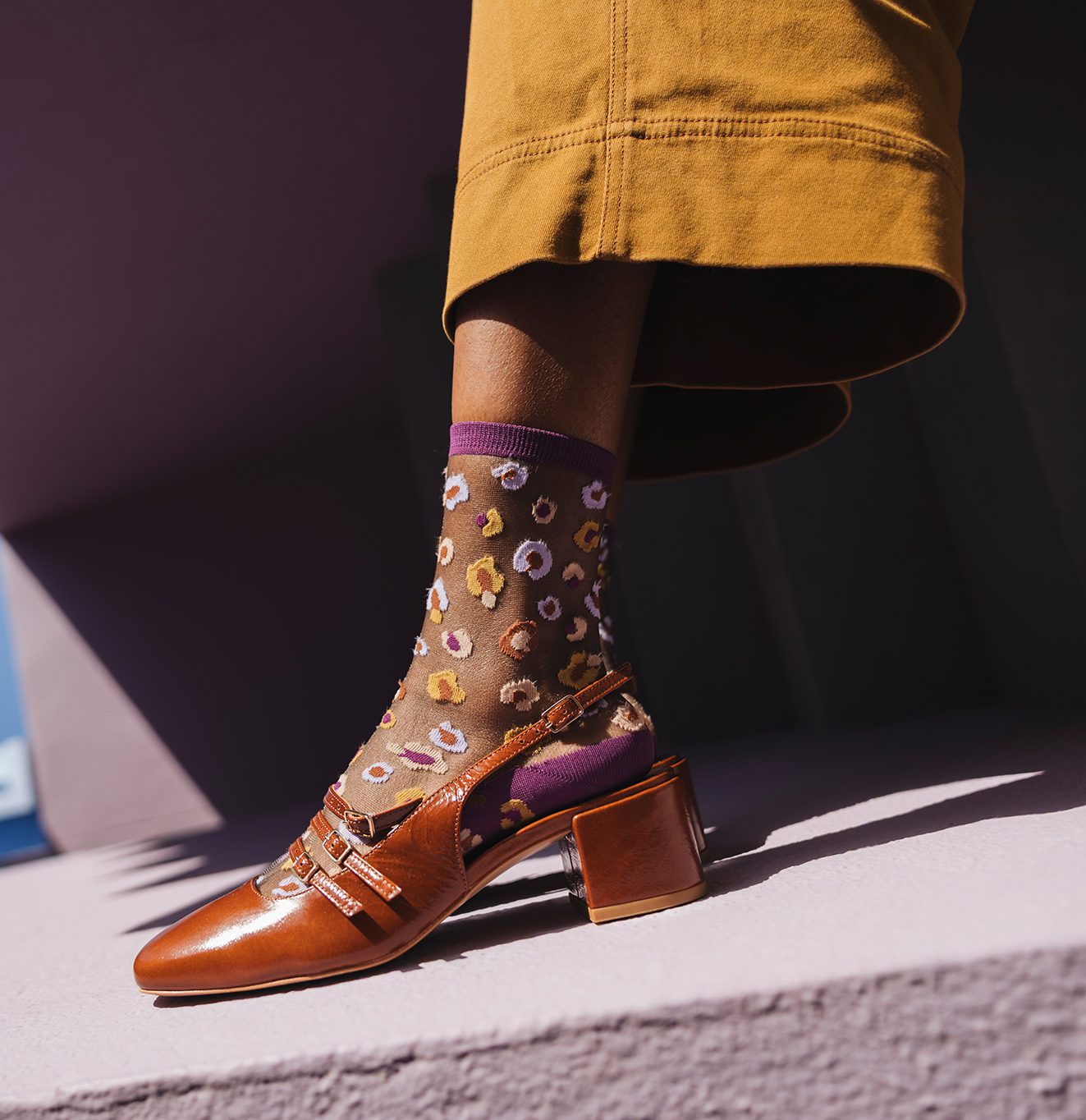 Chaussettes - Horseshoe Prune