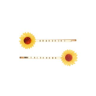 Barrettes à cheveux - Tournesol duo