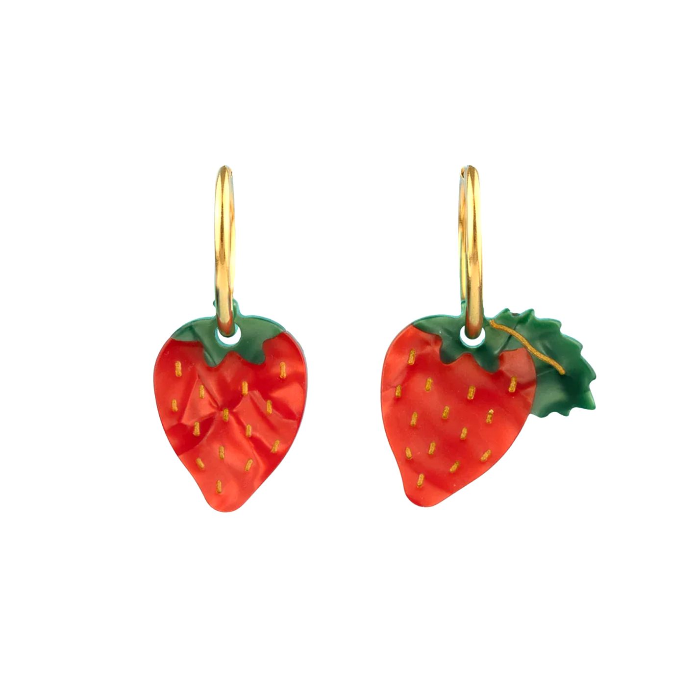 Boucles d'oreilles - Fraises