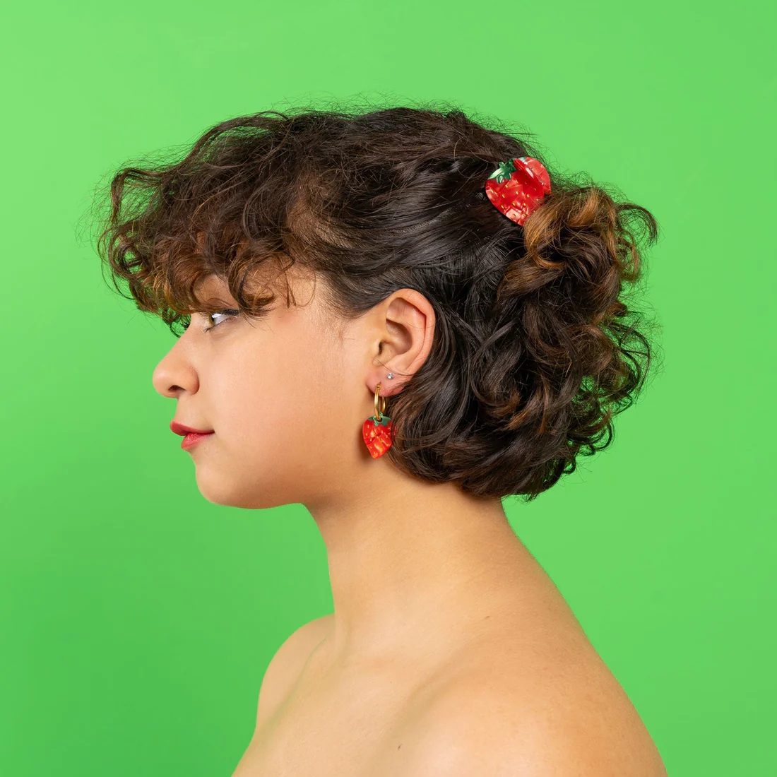 Boucles d'oreilles - Fraises
