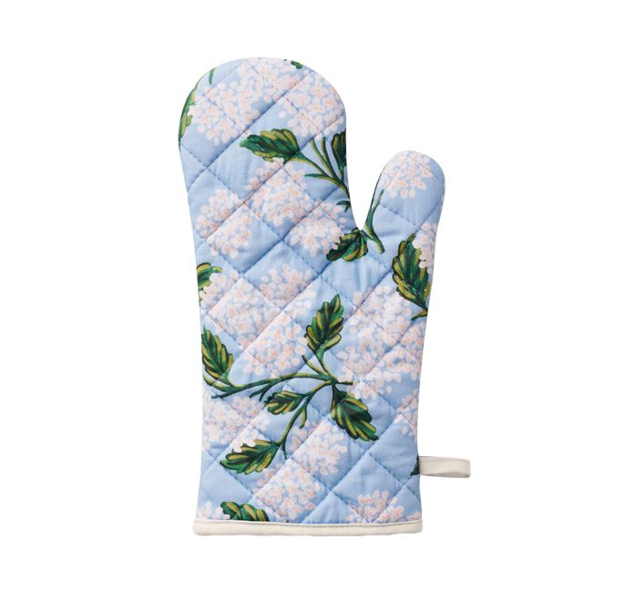 Gant de cuisine - Hortensia