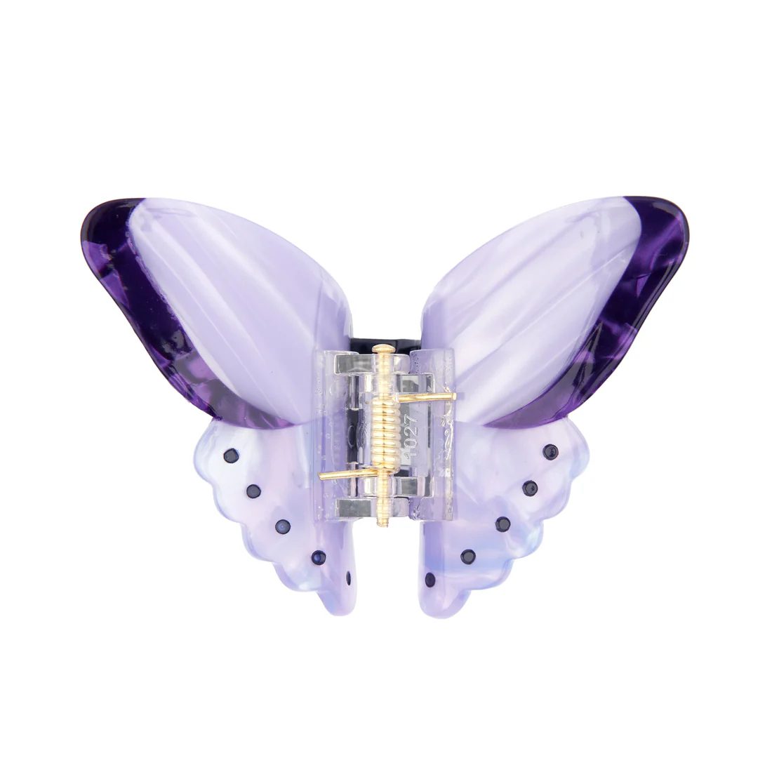 Pince à cheveux - Papillon mauve