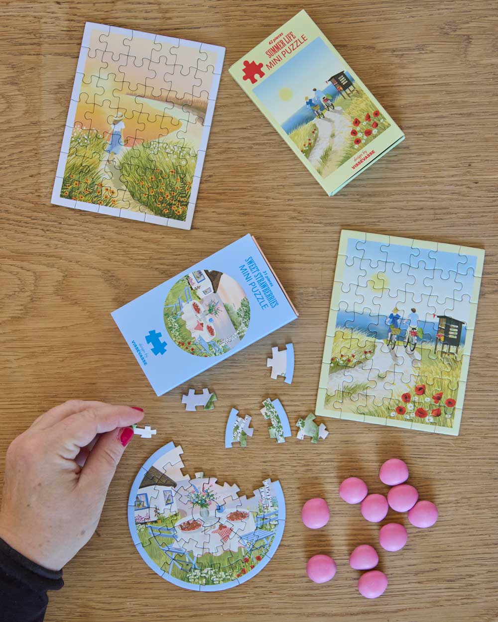 Puzzle mini - Sweet Strawberries