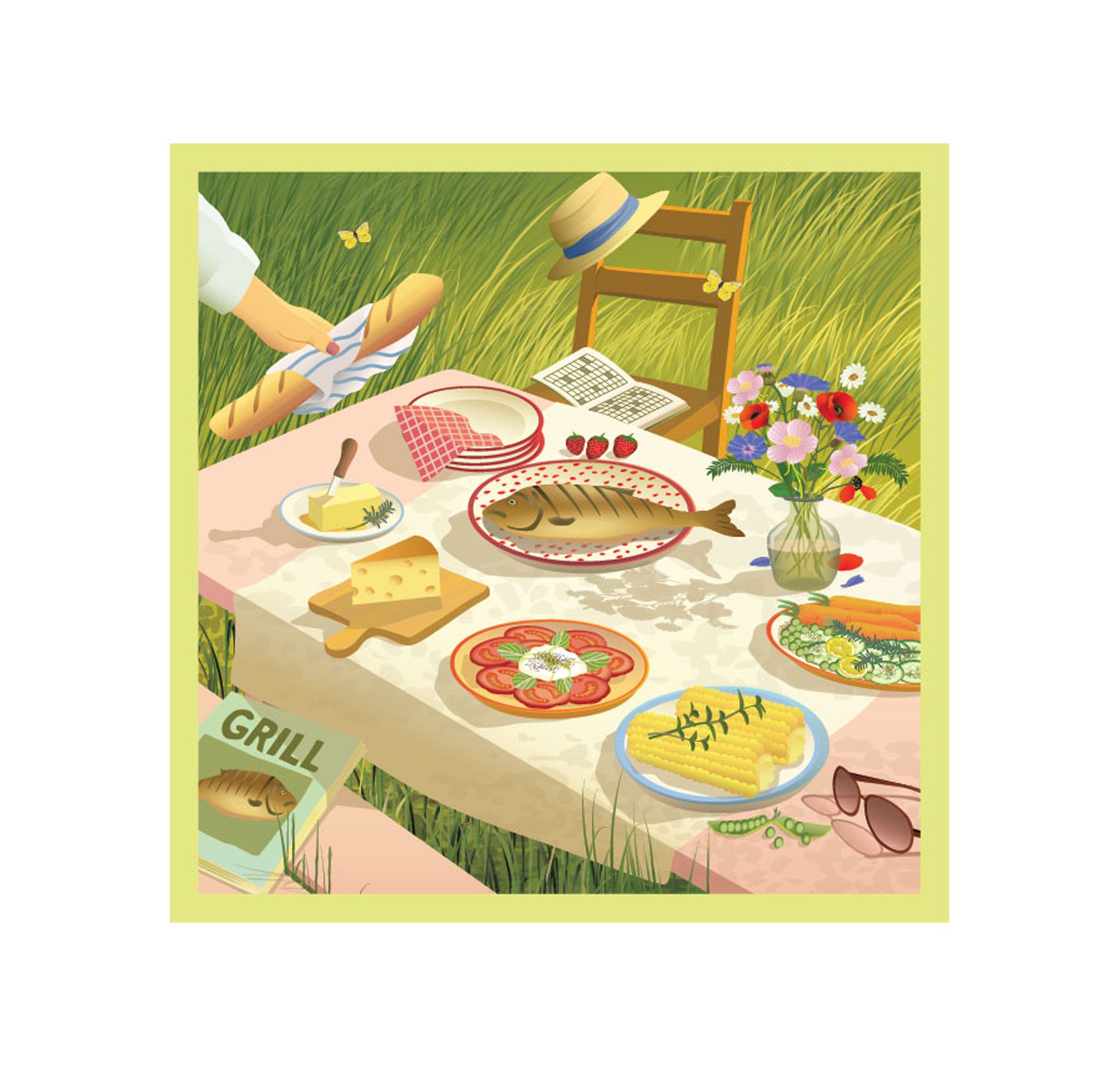 Puzzle - Summer Table