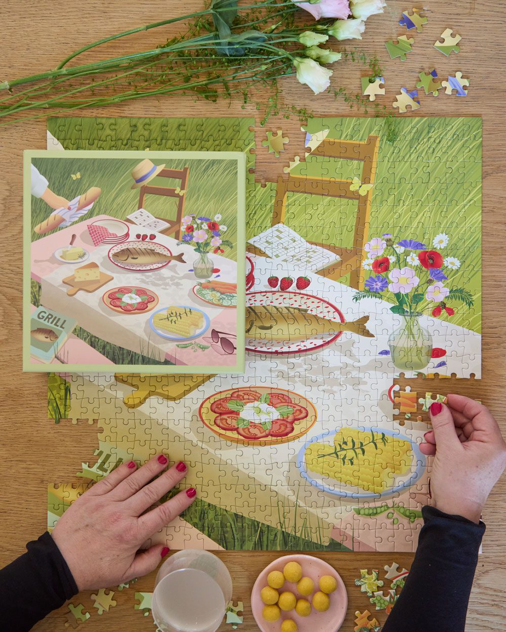 Puzzle - Summer Table