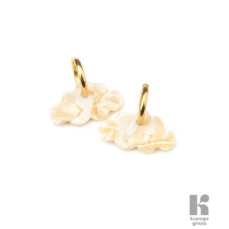 Boucles d'oreilles - Nuage nude