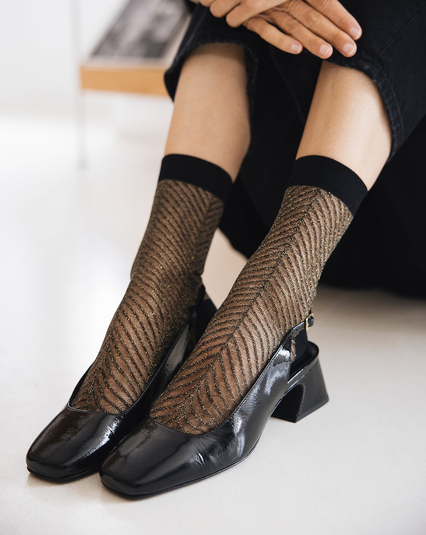 Chaussettes - Sapin Doré
