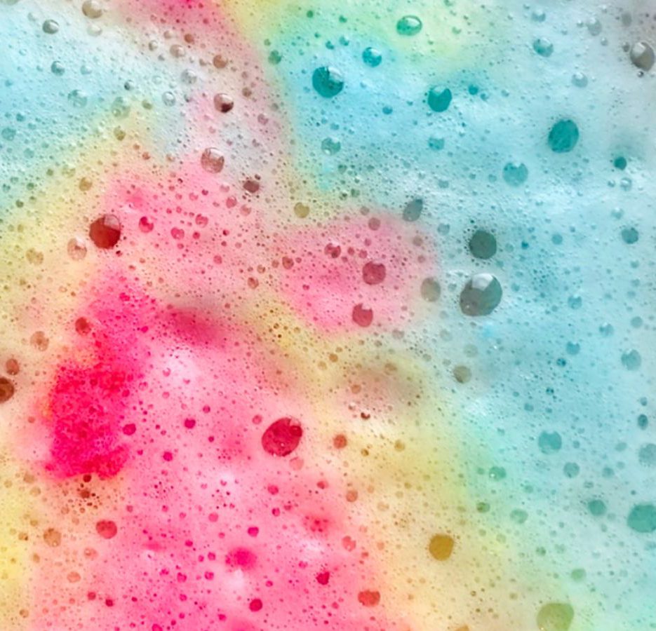 Boule de bain - Arc-en-ciel