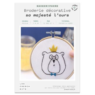 Kit broderie - Ours