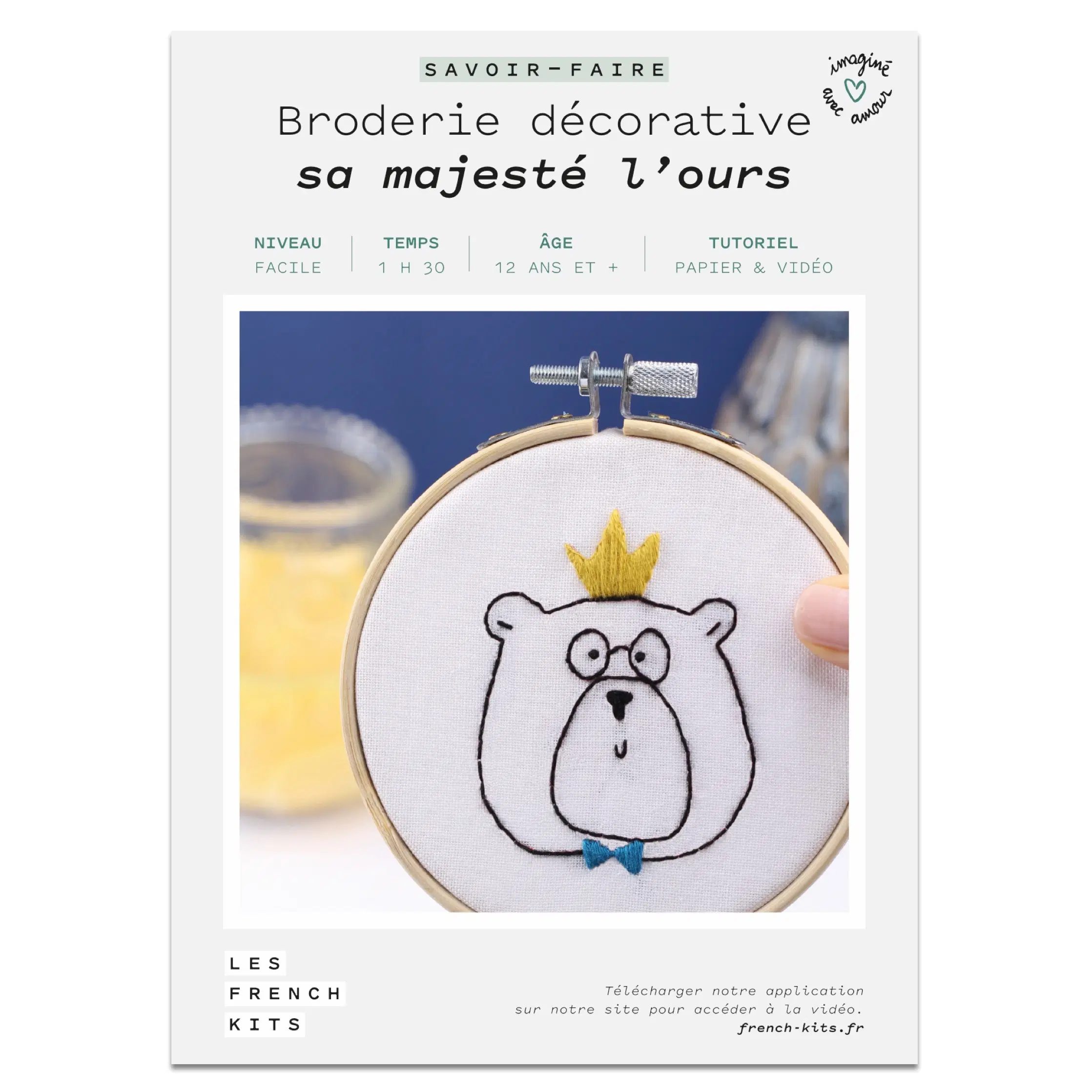 Kit broderie - Ours