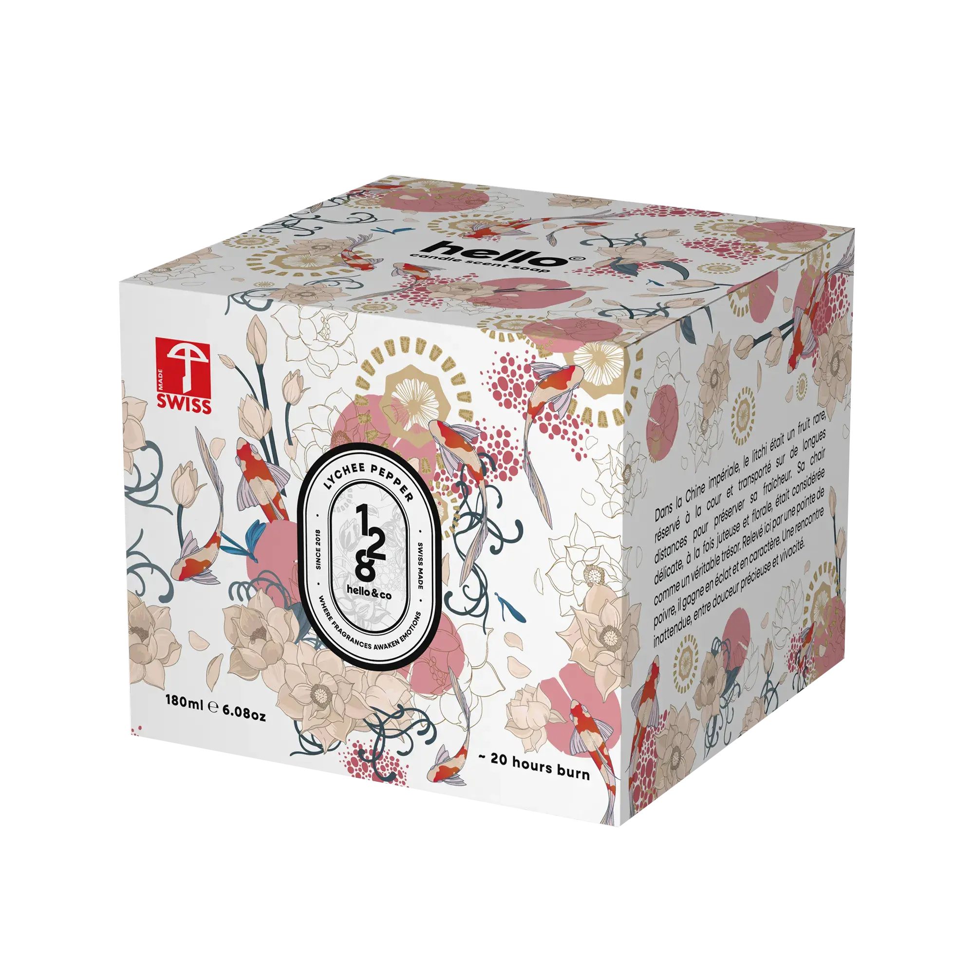 Bougie métal – Lychee Pepper S