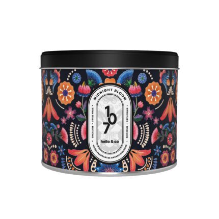 Bougie métal – Midnight Bloom M