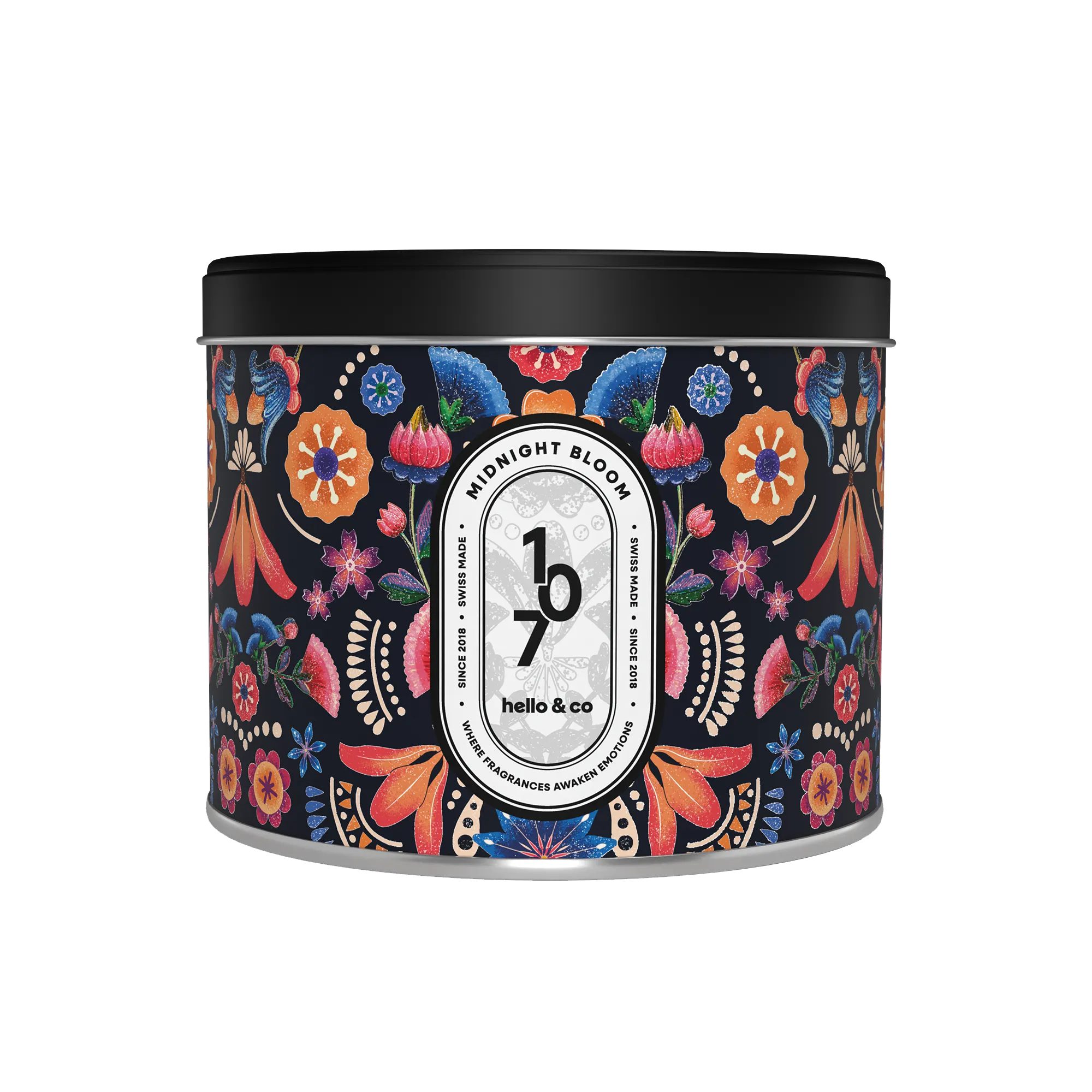 Bougie métal – Midnight Bloom M
