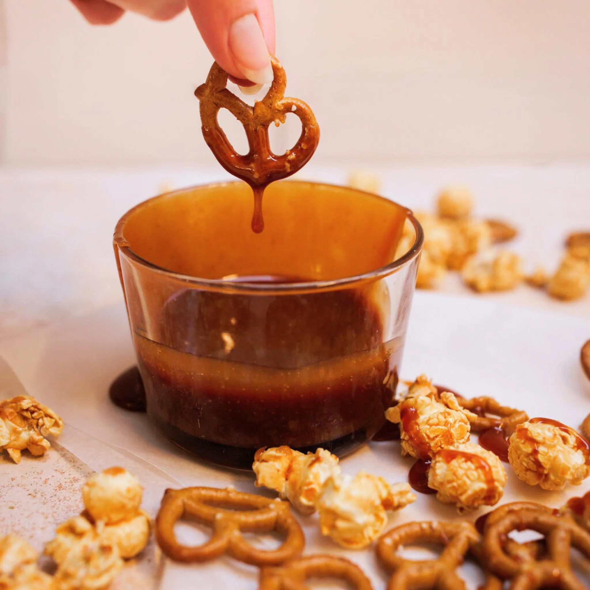 Popcorn - Caramel & Bretzel